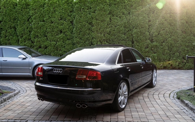 Audi S8 cena 126900 przebieg: 50800, rok produkcji 2007 z Kraków małe 106